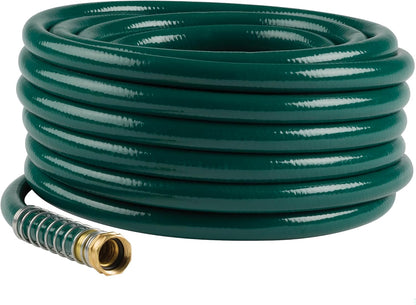 Flexogen 5/8" x 50' Heavy Duty Flexogen Water Hose, Flexible Garden Hose for Vegetable Gardens, Flower Beds, and Lawn Sprinklers