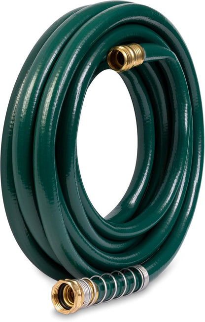 Flexogen 5/8" x 50' Heavy Duty Flexogen Water Hose, Flexible Garden Hose for Vegetable Gardens, Flower Beds, and Lawn Sprinklers