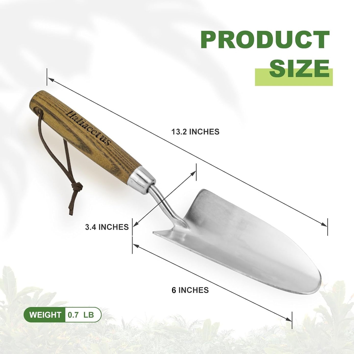 Garden Trowel Hand Tool, Bend Proof Stainless Steel Hand Trowel