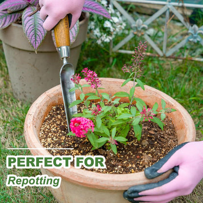 Garden Trowel Hand Tool, Bend Proof Stainless Steel Hand Trowel