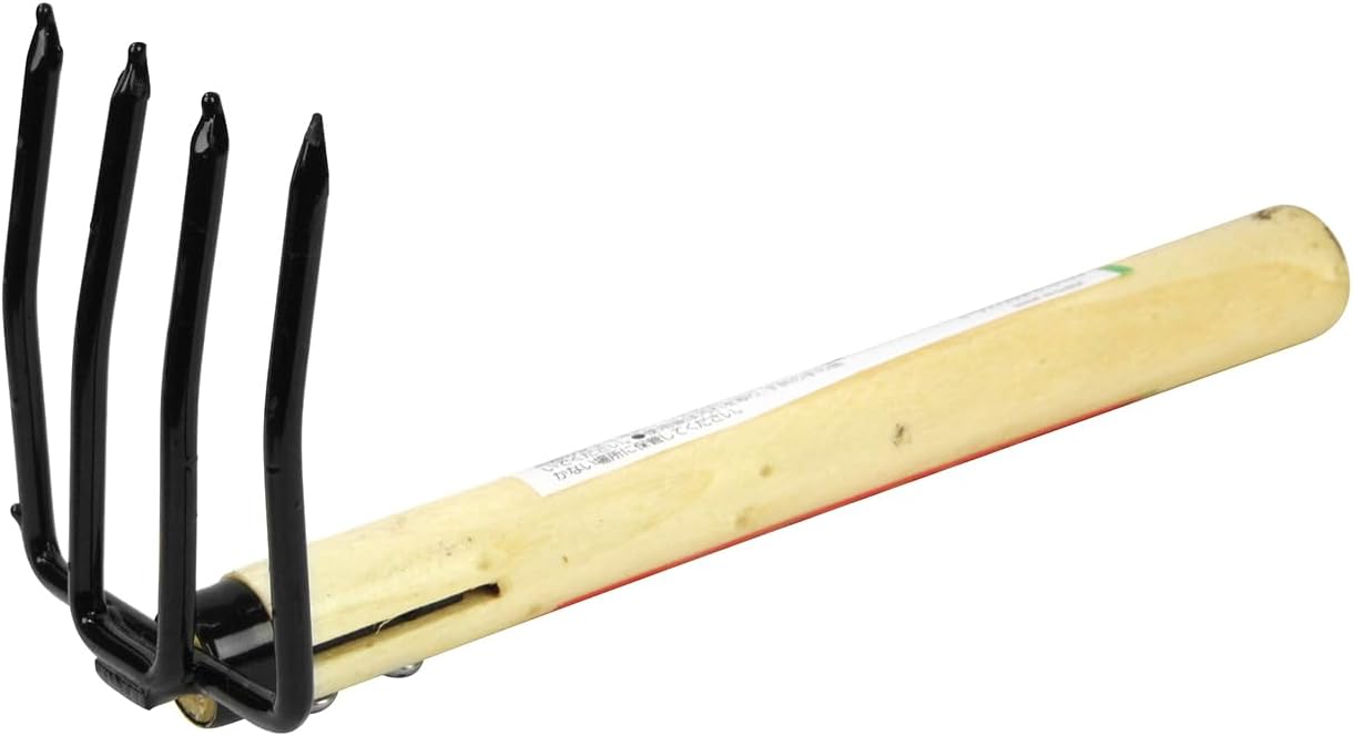 Ninja 4-tine Rake for clam digging (Japan Import)