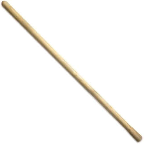 55-Inch Pure Solid Wood Replacement Handle for Garden Hoe Digging Spading, Surface Coated with Protective Paint, Clear Finish, Convenient and Durable (Spade & Fork Head Not Included)