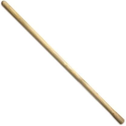 55-Inch Pure Solid Wood Replacement Handle for Garden Hoe Digging Spading, Surface Coated with Protective Paint, Clear Finish, Convenient and Durable (Spade & Fork Head Not Included)