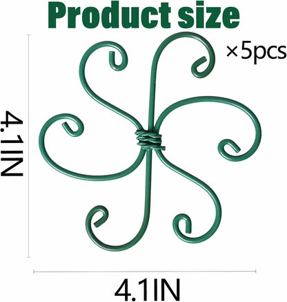 5PCS Monstera Plant Support Hook - 4.1 * 4.4IN Stem Holder