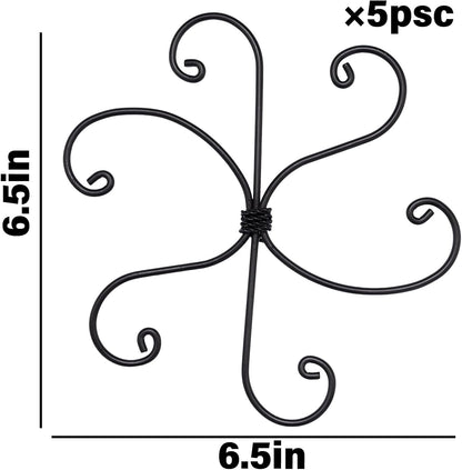 5PCS Monstera Plant Support Hook - 4.1 * 4.4IN Stem Holder