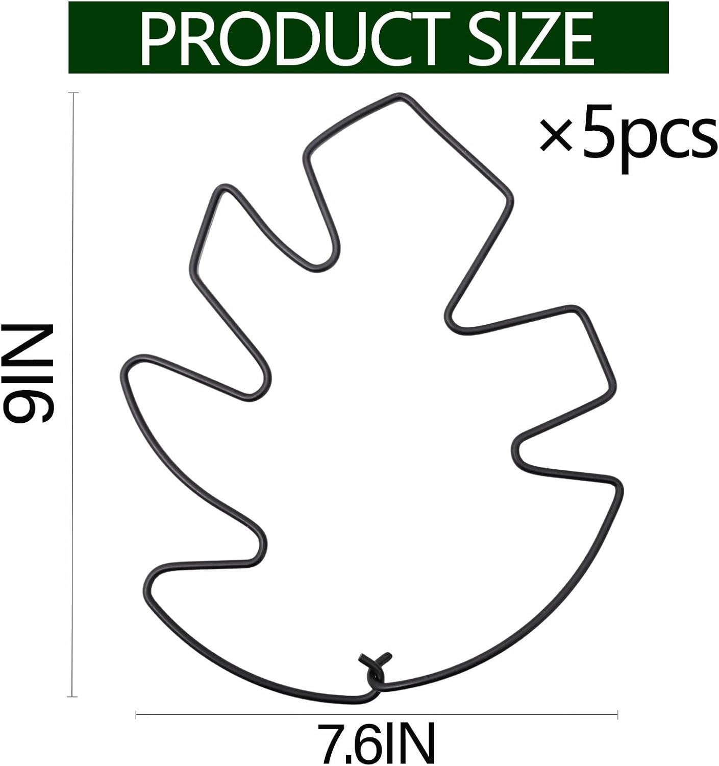 5PCS Monstera Plant Support Hook - 4.1 * 4.4IN Stem Holder