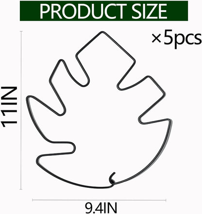 5PCS Monstera Plant Support Hook - 4.1 * 4.4IN Stem Holder