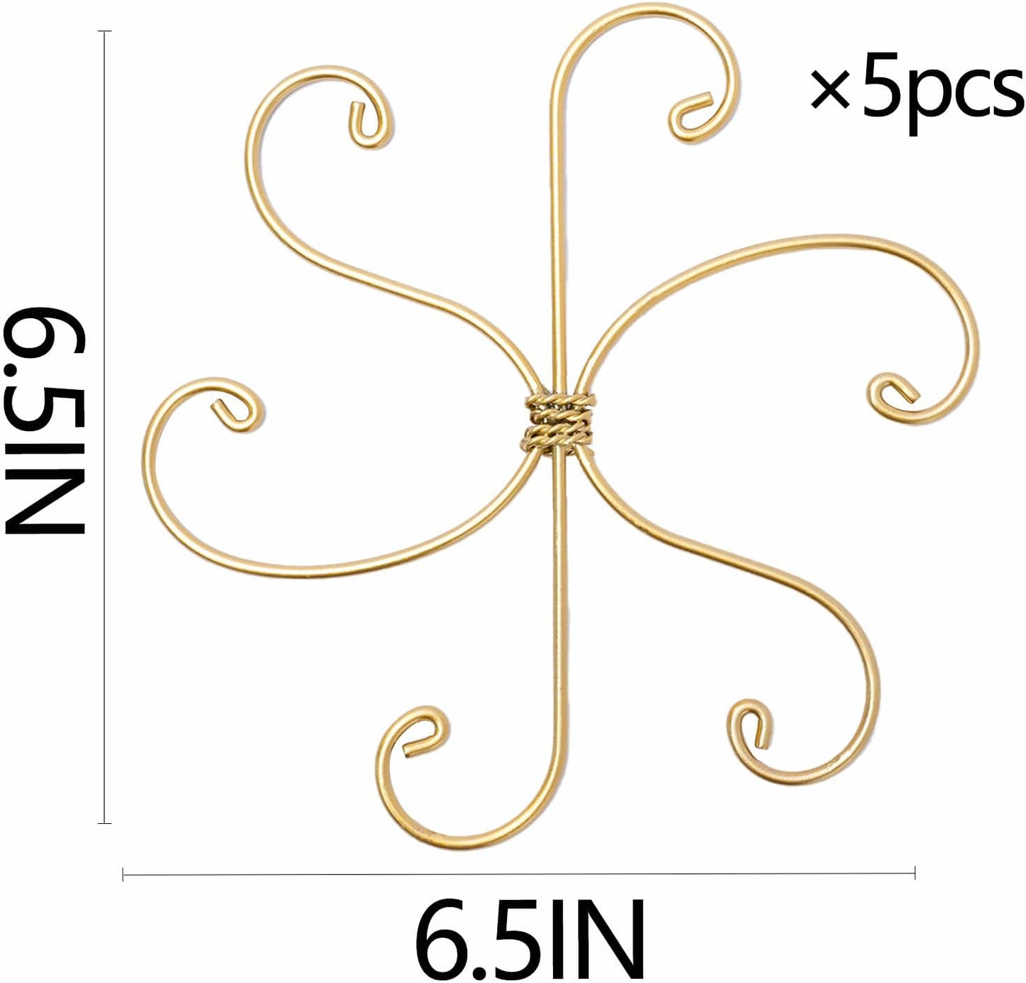 5PCS Monstera Plant Support Hook - 4.1 * 4.4IN Stem Holder
