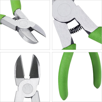 Precision Diagonal Cutting Pliers 4-Inch Wire Cutters