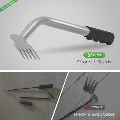 Weed Puller Tool - Durable Weeding Tool for Dandelions & Crabgrass