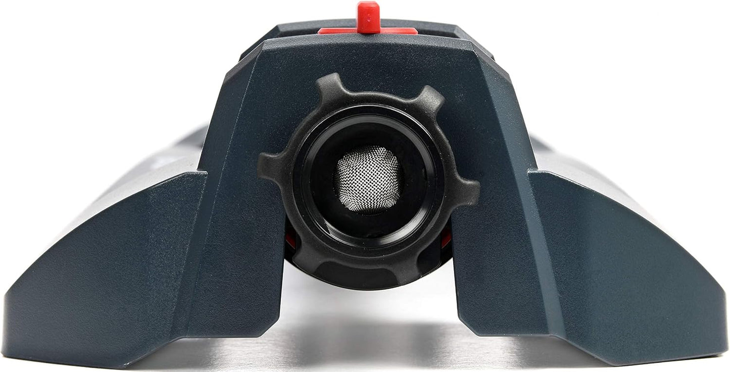 96212 Turbo Oscillating Sprinkler | Covers Up to 4,400 sq. ft., 18 Precision Nozzles, Adjustable Range, Flow Control, Triple Nozzle Width Switches, Turbo Drive Motor, Quick Connect Bundle