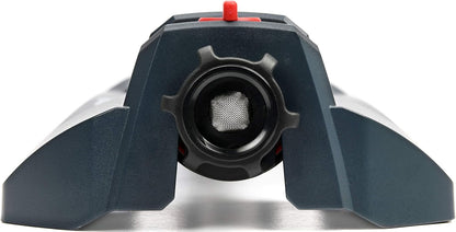 96212 Turbo Oscillating Sprinkler | Covers Up to 4,400 sq. ft., 18 Precision Nozzles, Adjustable Range, Flow Control, Triple Nozzle Width Switches, Turbo Drive Motor, Quick Connect Bundle