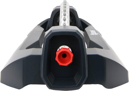 96212 Turbo Oscillating Sprinkler | Covers Up to 4,400 sq. ft., 18 Precision Nozzles, Adjustable Range, Flow Control, Triple Nozzle Width Switches, Turbo Drive Motor, Quick Connect Bundle