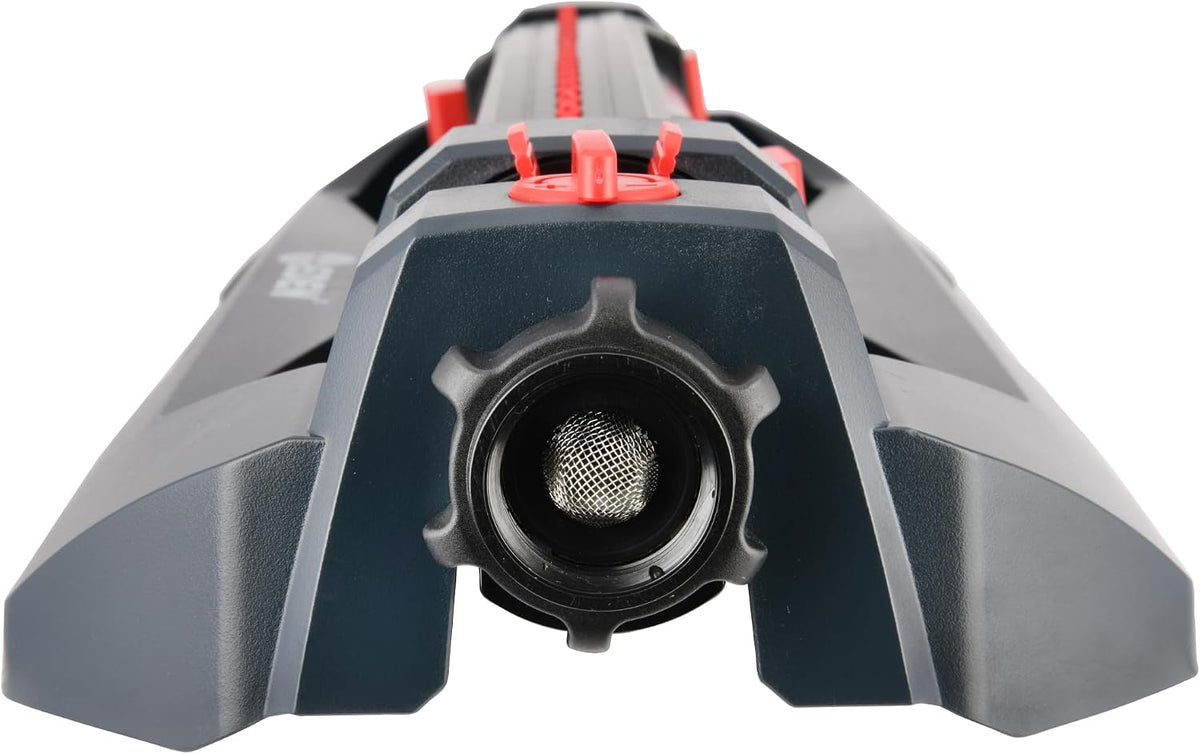 96212 Turbo Oscillating Sprinkler | Covers Up to 4,400 sq. ft., 18 Precision Nozzles, Adjustable Range, Flow Control, Triple Nozzle Width Switches, Turbo Drive Motor, Quick Connect Bundle