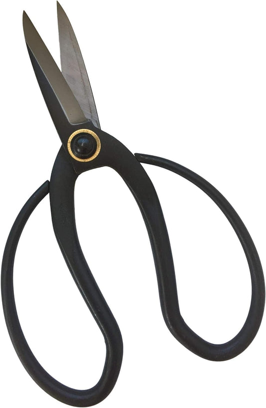 Professional Bonsai Scissors 180mm - Traditional Butterfly Bonsai Pruner Shear for Precise Trimming Pruning and Deadheading of Flowers Plants, Japanese Bonsai Garden Tools