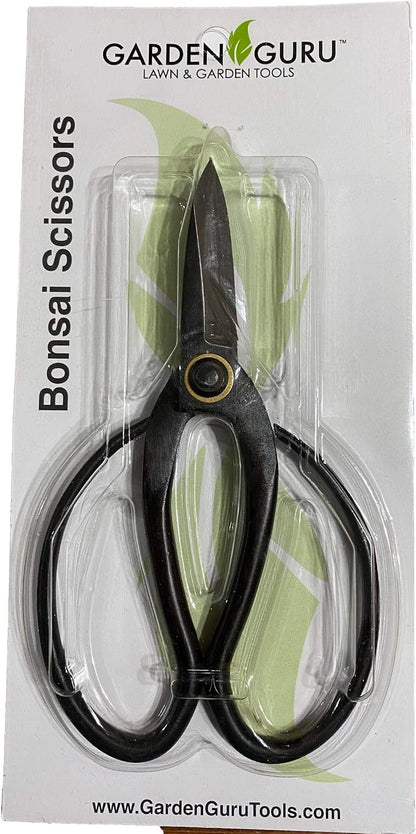 Professional Bonsai Scissors 180mm - Traditional Butterfly Bonsai Pruner Shear for Precise Trimming Pruning and Deadheading of Flowers Plants, Japanese Bonsai Garden Tools