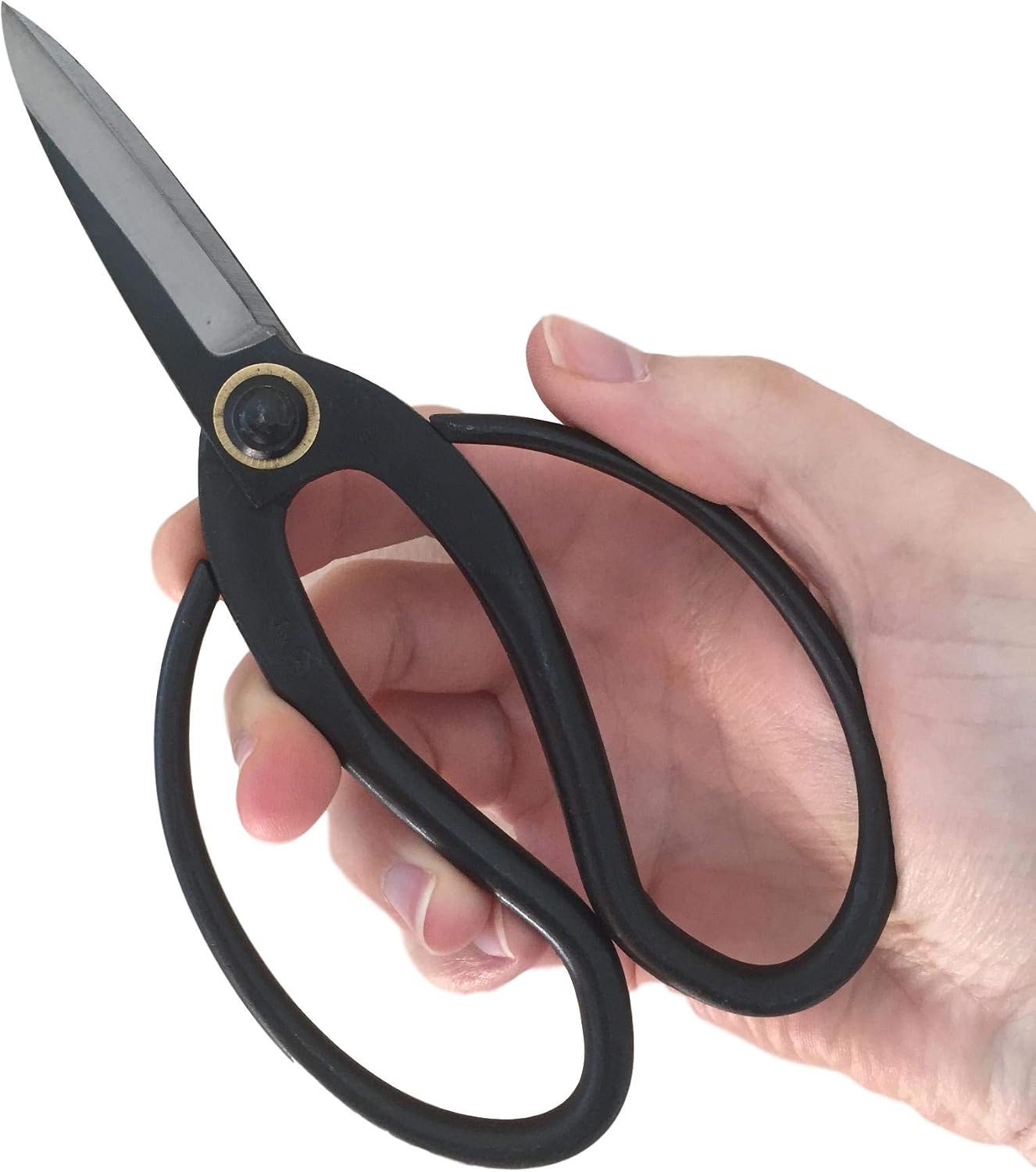 Professional Bonsai Scissors 180mm - Traditional Butterfly Bonsai Pruner Shear for Precise Trimming Pruning and Deadheading of Flowers Plants, Japanese Bonsai Garden Tools