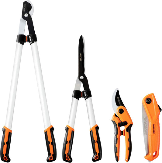 Hedge Clippers Pruning Shears 4 in 1 Set Garden Pruning Tool Set