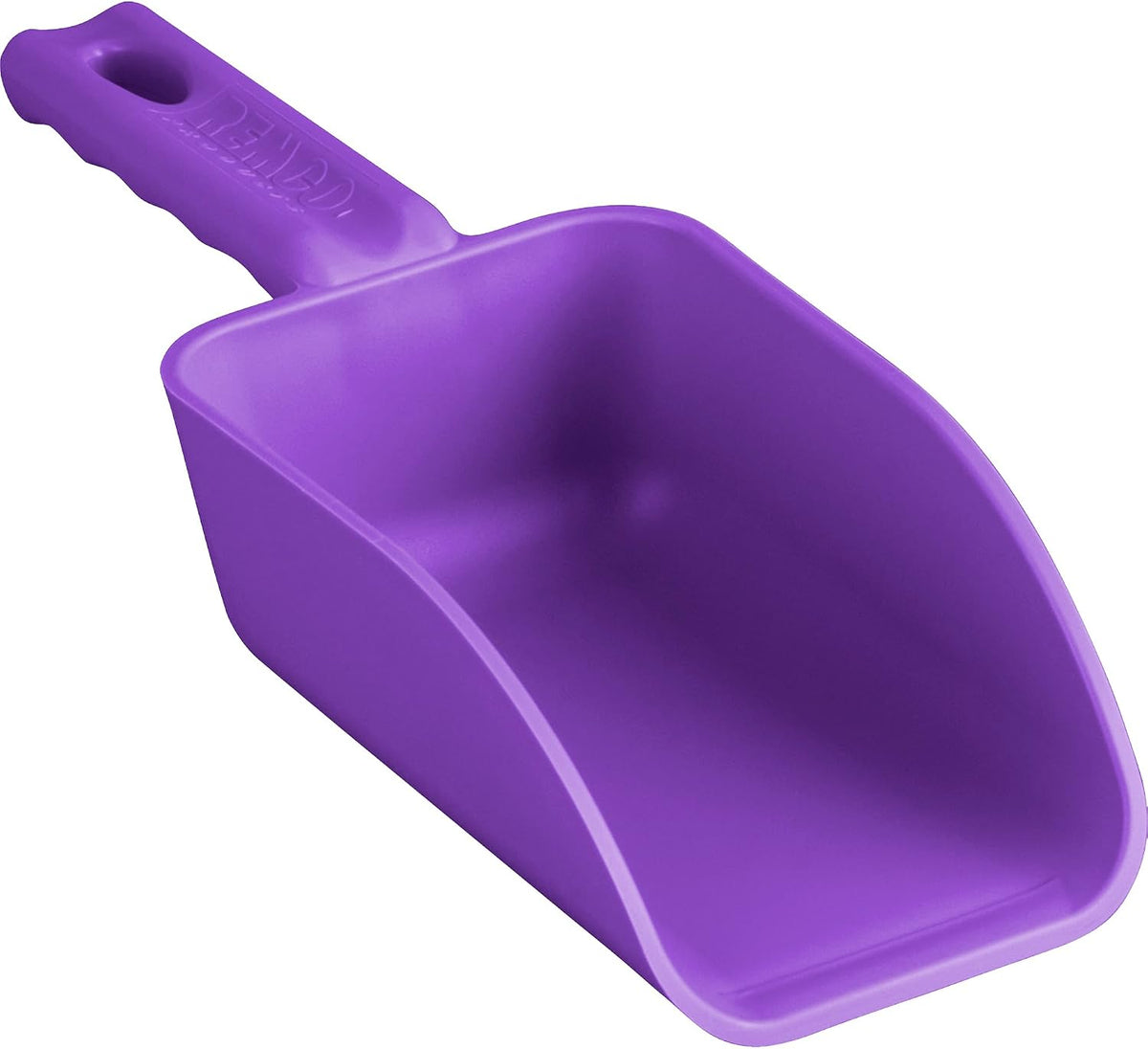 Vikan 63008 Color-Coded Plastic Hand Scoop - BPA-Free Food-Safe Kitchen Utensils, Restaurant and Food Service Supplies, 16 oz, Purple