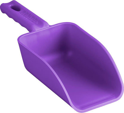 Vikan 63008 Color-Coded Plastic Hand Scoop - BPA-Free Food-Safe Kitchen Utensils, Restaurant and Food Service Supplies, 16 oz, Purple