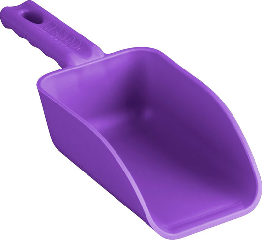 Vikan 63008 Color-Coded Plastic Hand Scoop - BPA-Free Food-Safe Kitchen Utensils, Restaurant and Food Service Supplies, 16 oz, Purple