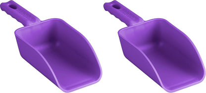 Vikan 63008 Color-Coded Plastic Hand Scoop - BPA-Free Food-Safe Kitchen Utensils, Restaurant and Food Service Supplies, 16 oz, Purple