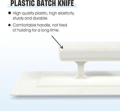 Plastic Finishing Trowel Set 3 Piece for Plastering Walls