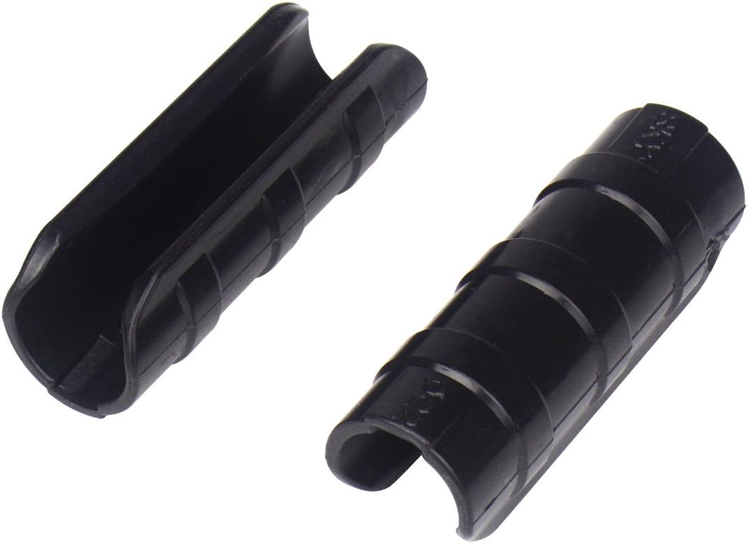 20pcs 32mm Black Rod Clip Plant Greenhouse Hoops Plastic Film Garden Support Frame Grow Row Plant Cover Netting Tunnel Fixed Pipe Clamps