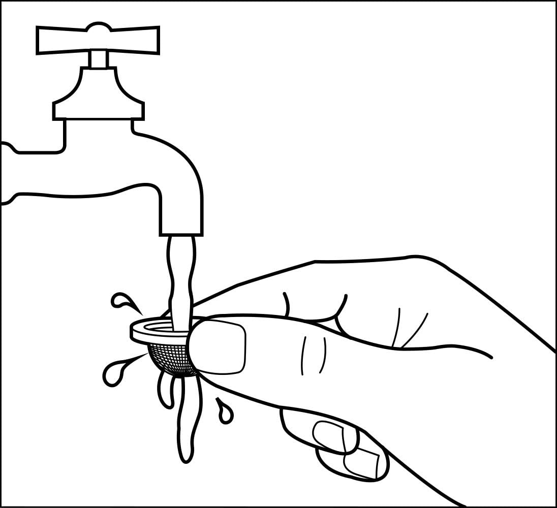 AquaZoom S Rectangular oscillating Sprinkler: Sprinkler for Watering Areas of 9–150 m², Range 3–15 m, Spread 3–10 m, Built-in Metal Filter (18710-20)