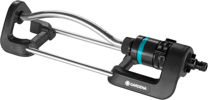 AquaZoom S Rectangular oscillating Sprinkler: Sprinkler for Watering Areas of 9–150 m², Range 3–15 m, Spread 3–10 m, Built-in Metal Filter (18710-20)