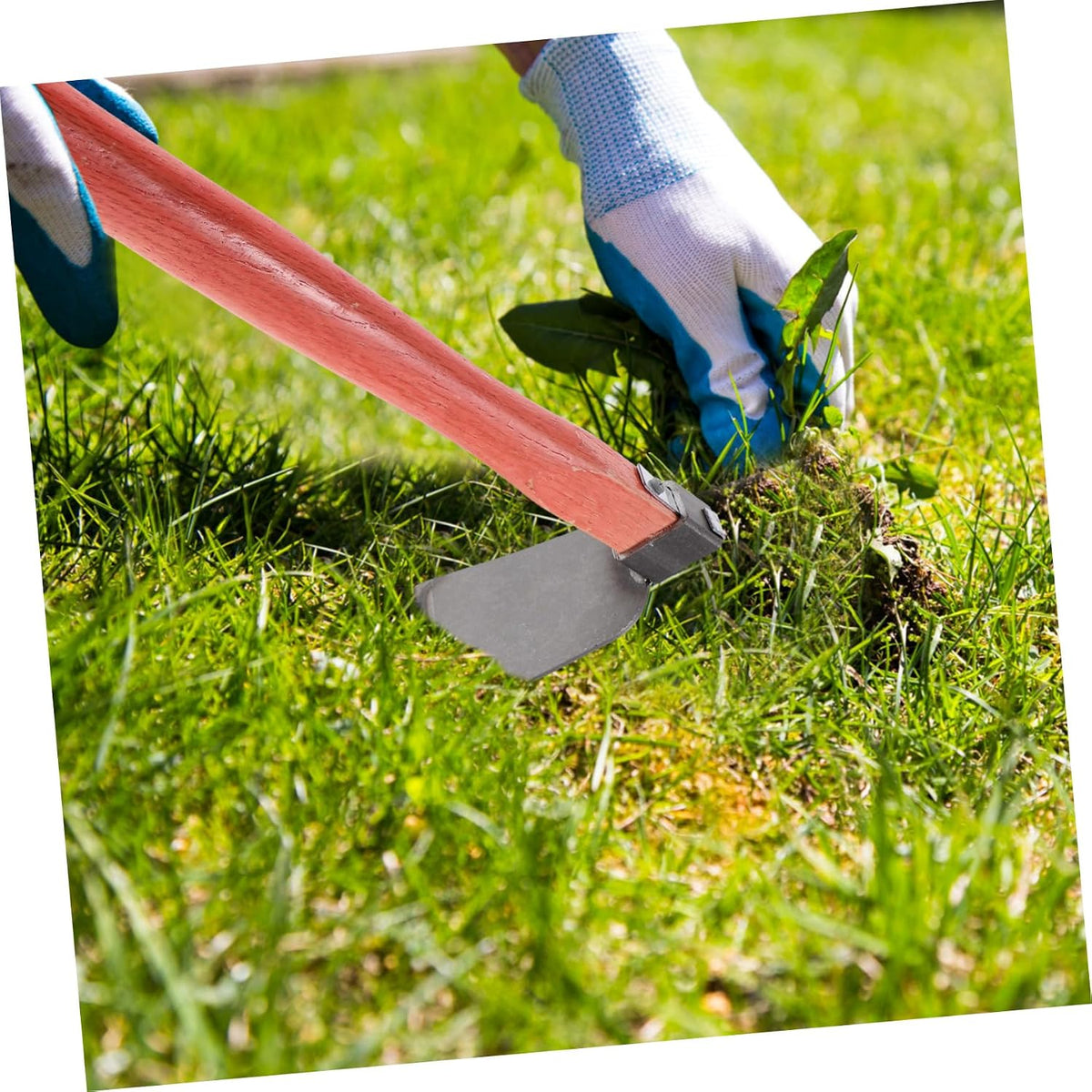 Wooden Handle Gardening Hoe Soil Turning Tool for Efficient Weeding and Farming Lightweight Construction for Flower and Vegetable Cultivation