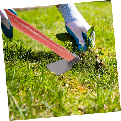 Wooden Handle Gardening Hoe Soil Turning Tool for Efficient Weeding and Farming Lightweight Construction for Flower and Vegetable Cultivation