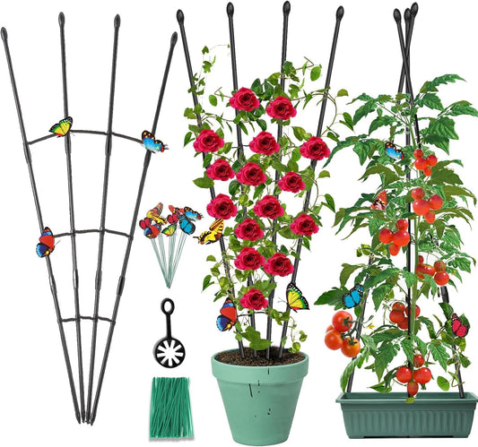 47in Garden Trellis for Potted Climbing Plants Outdoor Indoor
