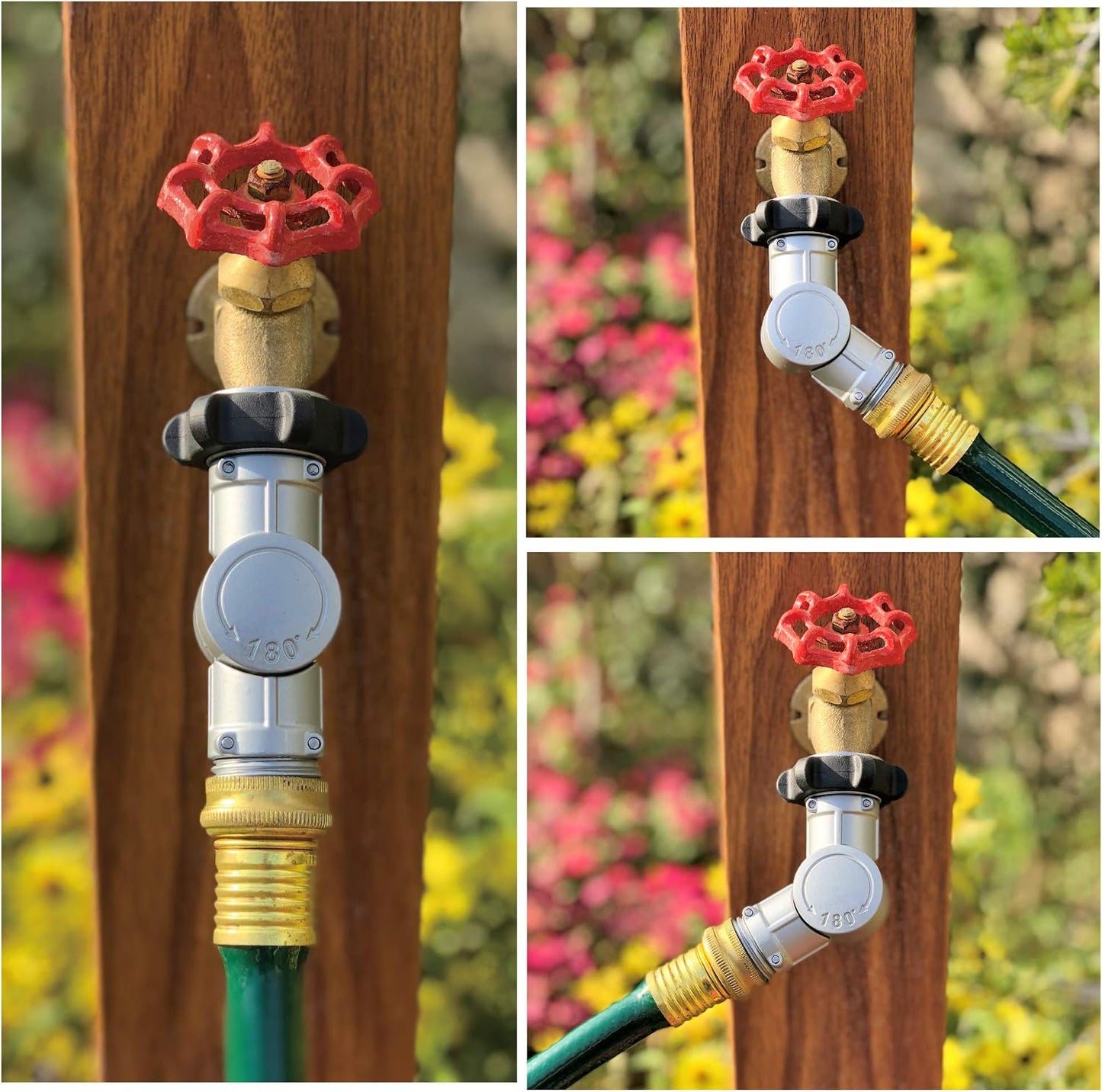 20051 Adjustable 180° & 360° Metal Swivel Connector