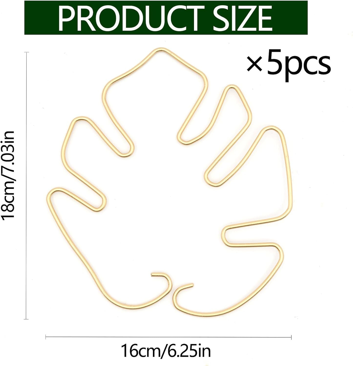 5PCS Metal Plant Stem Support-Monstera Stabilizer Grapple Holder
