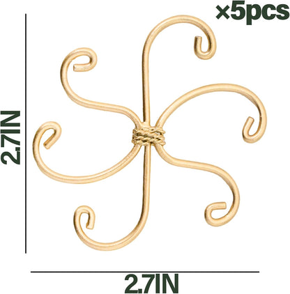 5PCS Metal Plant Stem Support-Monstera Stabilizer Grapple Holder