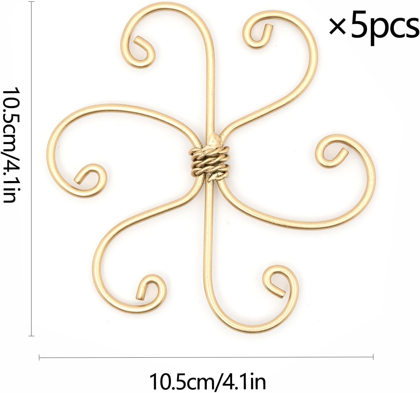 5PCS Metal Plant Stem Support-Monstera Stabilizer Grapple Holder