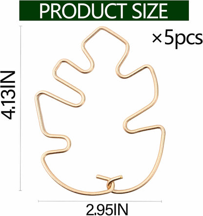 5PCS Metal Plant Stem Support-Monstera Stabilizer Grapple Holder
