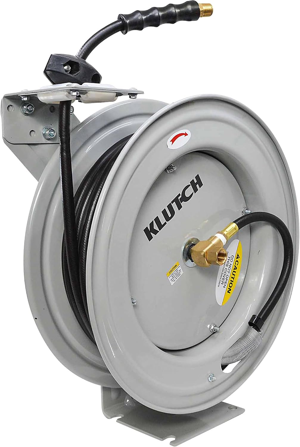 Auto-Rewind Air Hose Reel, 3/8in. x 50ft. Hose, 300 PSI