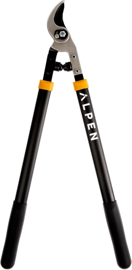 Weisshorn 260 24" Steel Blade Garden Bypass Lopper and Tree Trimmer - Sharp Japanese Carbon Steel Blades with Non-Stick Coating for Cutting up to 1.4" Diameter