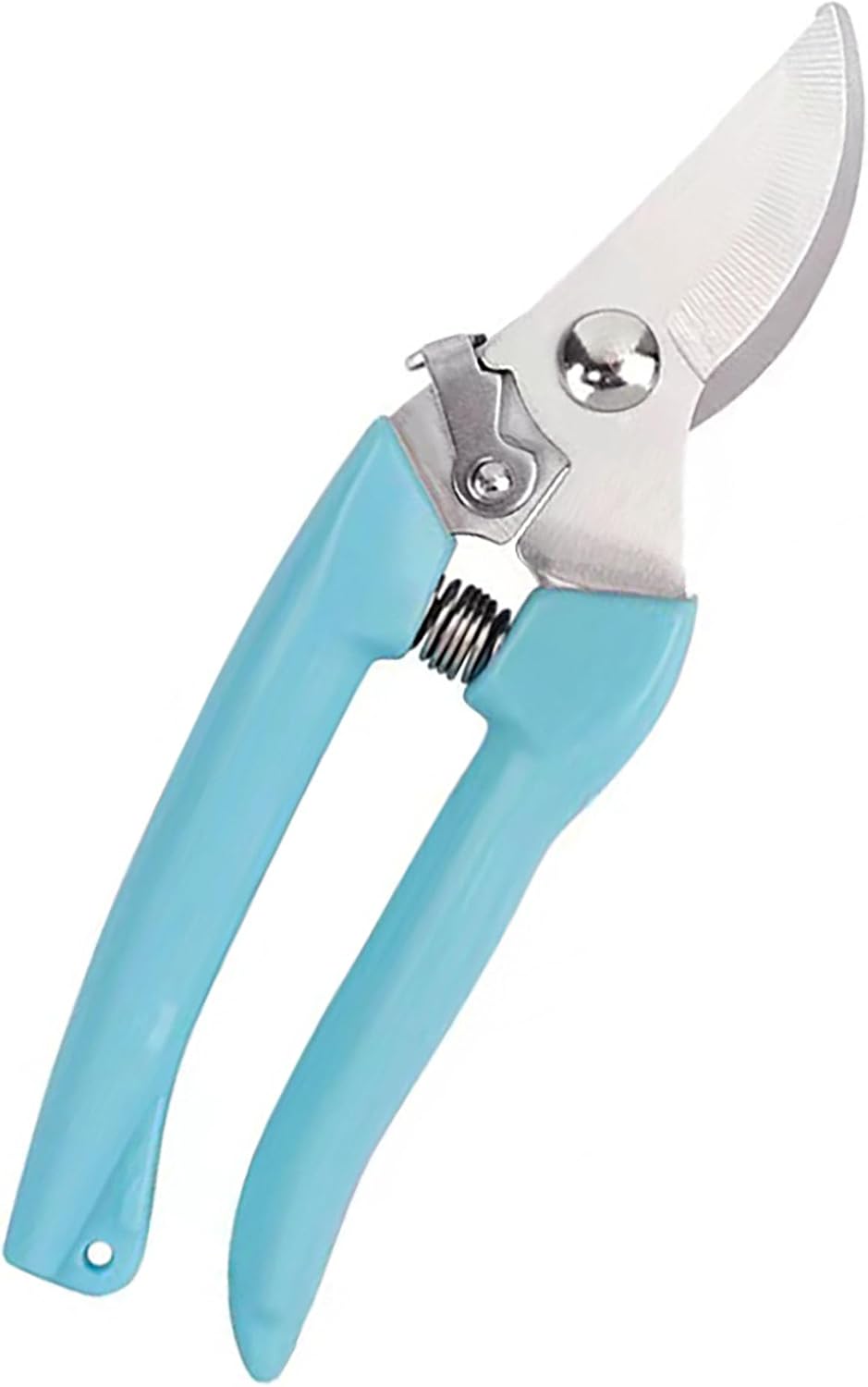 Garden Flower Shears Pruning Shears 6.9 inches Scissors Heavy Duty Plant Scissors for Cutting Flowers, Trimming Plants, Bonsai, Fruits Picking (Pink Handle)