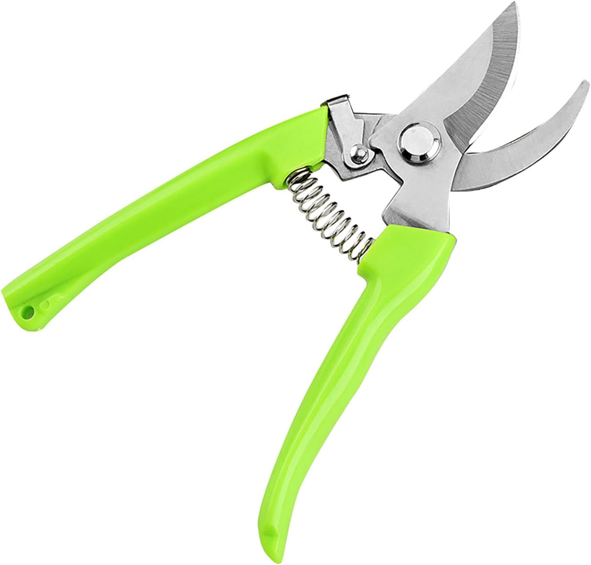 Garden Flower Shears Pruning Shears 6.9 inches Scissors Heavy Duty Plant Scissors for Cutting Flowers, Trimming Plants, Bonsai, Fruits Picking (Pink Handle)