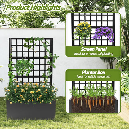 Garden Abor - 88"(H)*51"(L), Sturdy Metal Garden Arch with Rust-Resistant Finish, Trellis for Climbing Plants Outdoor, Ideal as Wedding Arches for Ceremony（20MM Pipe）