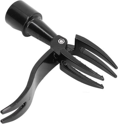 Stand Up Puller Portable Aluminum Alloy Picker 4 Claw Non Slip Weeding Tool Garden Yard Maintenance