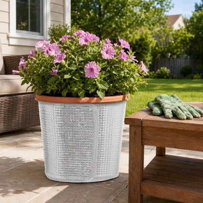 Flower Pot Covers Double-Sided Foil Thermal Insulation Wrap