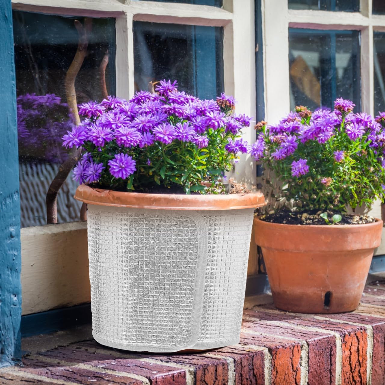 Flower Pot Covers Double-Sided Foil Thermal Insulation Wrap