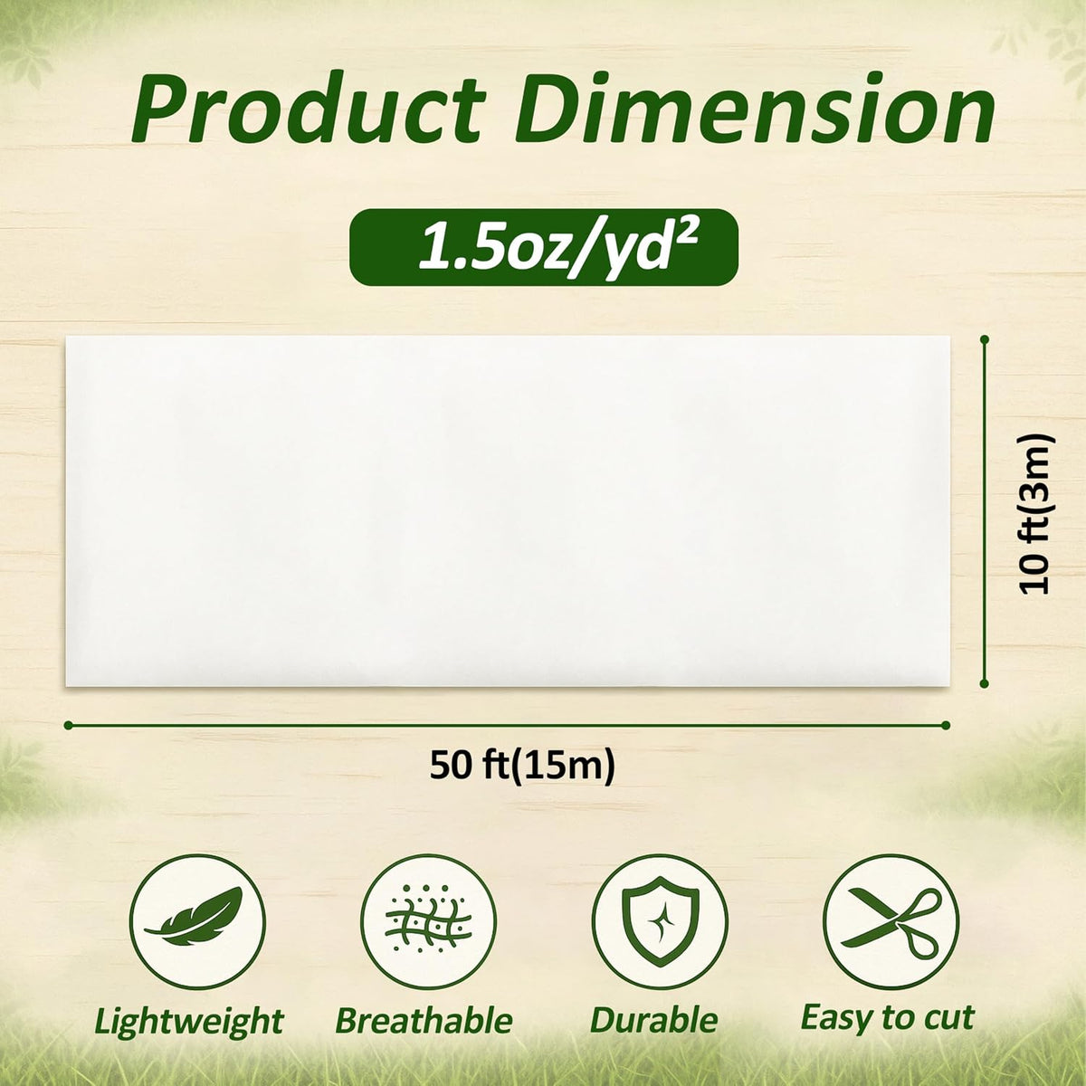 5-Pack Plant Cover Drawstring Tree Cover, Winter Freeze Plant Protection, Tree Jacket Frost Blanket for Outdoor Plants, 31" x 40"