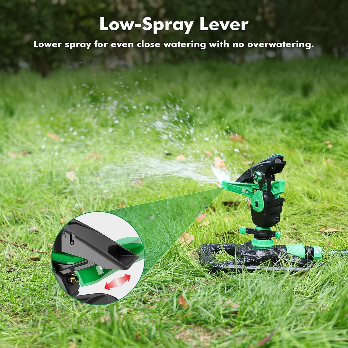 Impact Sprinklers for Yard,Large Area Yard Sprinkler