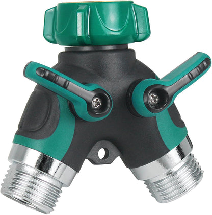 2 Way Heavy Duty Garden Hose Splitter
