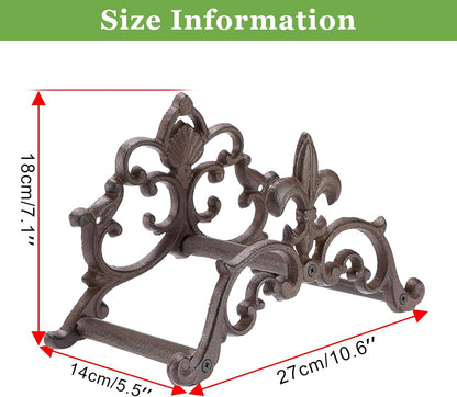 Cast Iron Garden Hose Holder Wall Mount Water Hose Hanger for Outside